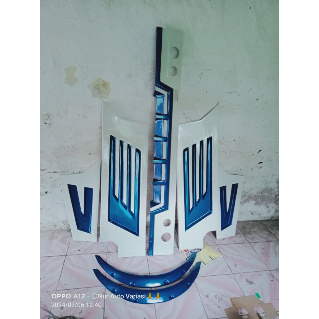 bemper samping dan belakang Gran max pick up