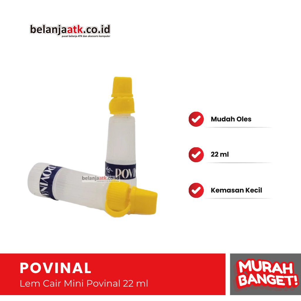 

Lem Cair Mini Povinal 111 22 ml