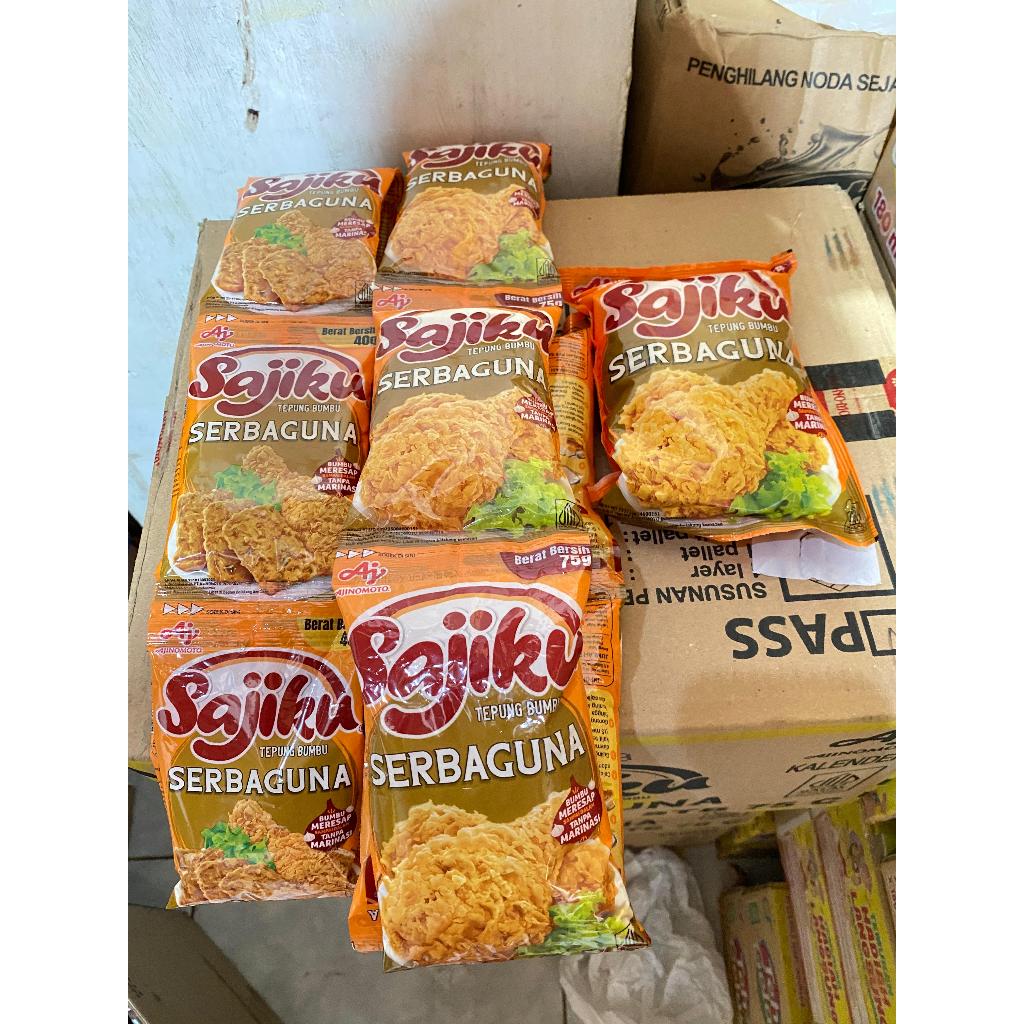 

SAJIKU TEPUNG SERBA GUNA UKURAN 40 GR / 75 GR / 220 GR