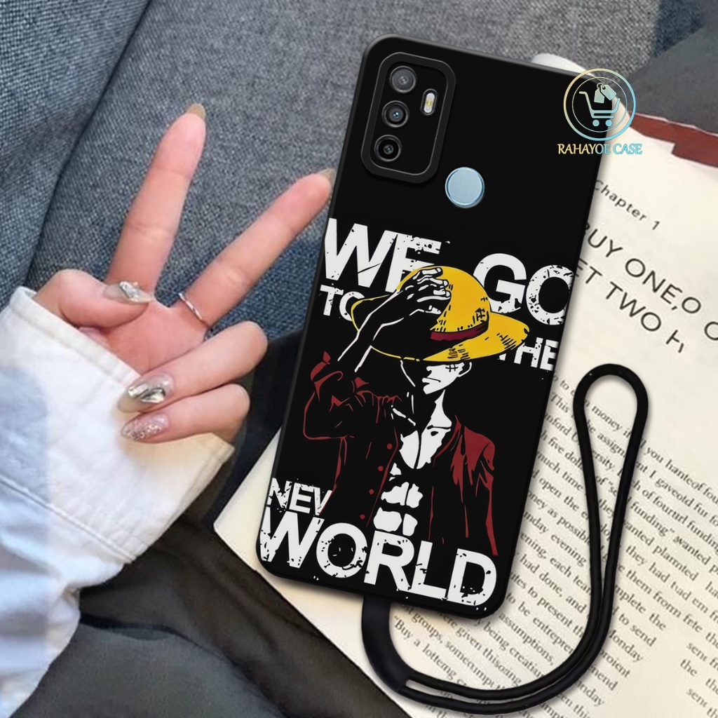 RAHAYOE - Softcase Oppo A53/A33/A53S Terbaru Free Tali Hp Case Oppo A53/A33/A53S Fashion Case Anime 