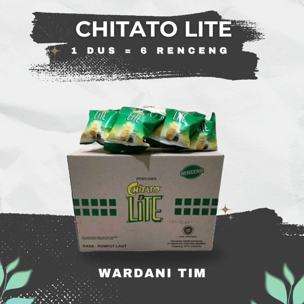 

[ 1 Dus ] Chitato Lite isi 6 Renceng 14 Gram