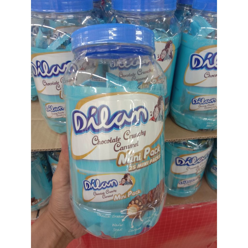 

Dilan Toples 25x9,5g Chocolate crunchy caramel