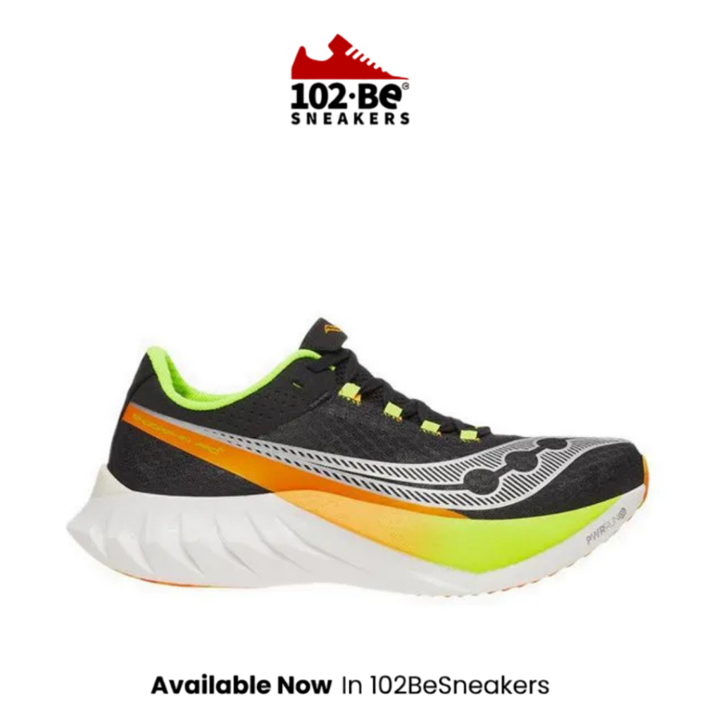 Sepatu Saucony Endorphin Pro 4 Men's Running Shoes - Black/Vo2 Original