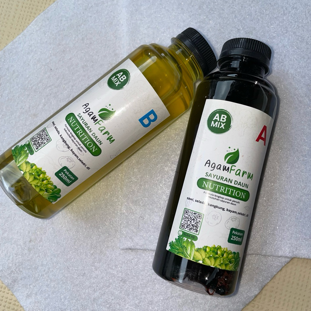 nutrisi AB mix sayuran hidroponik