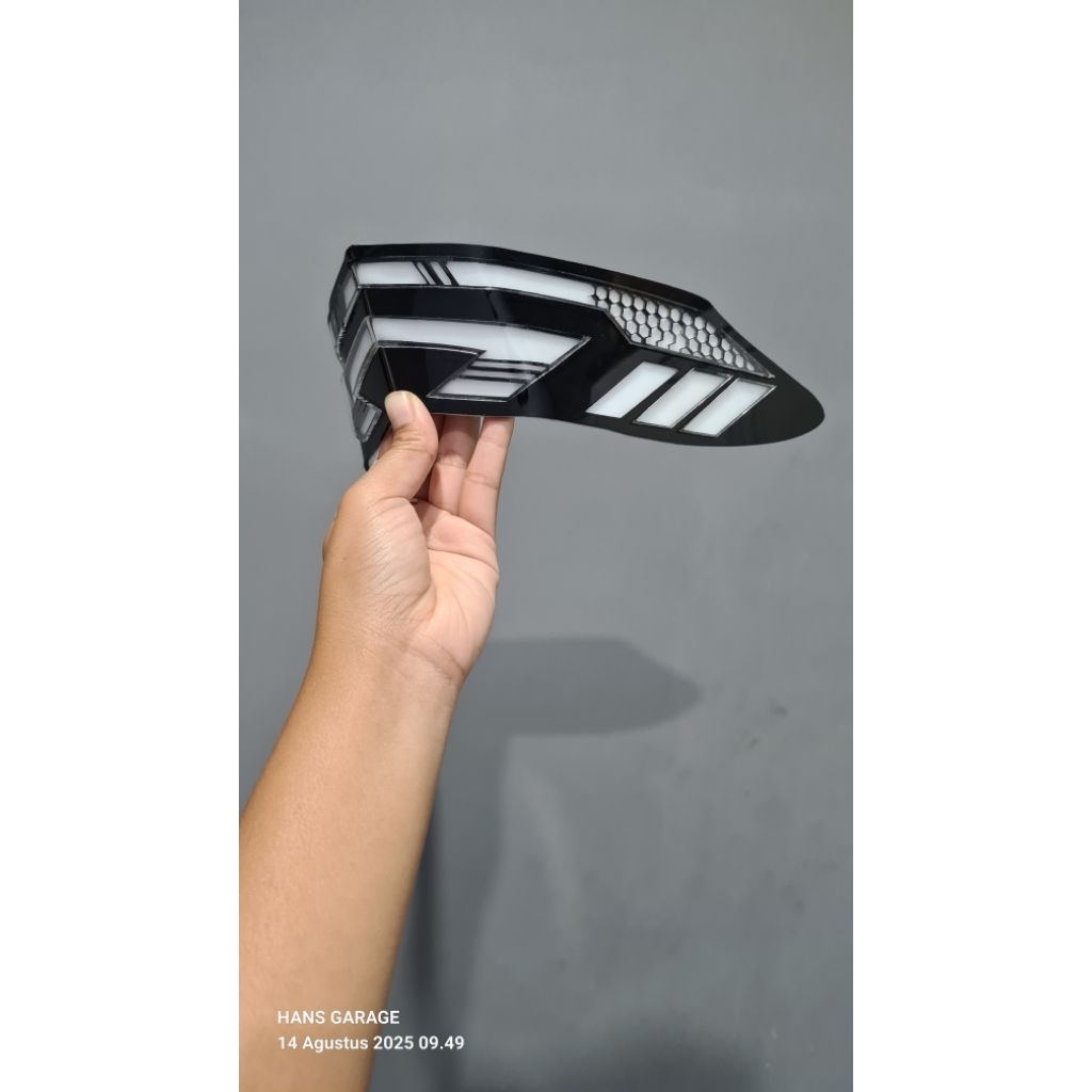 bahan lazy timbul akrilik tanpa cat vario led old || presisi stoplmp