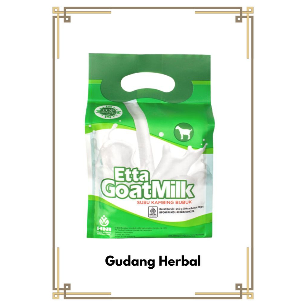 

susu Etta goat milk untuk kesehatan tubuh dan tulang
