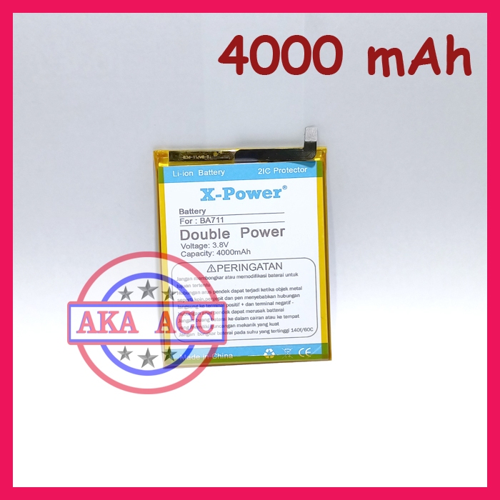 Baterai Meizu M6 M711H   BA711 Batu Batre Battery Tanam Double Power