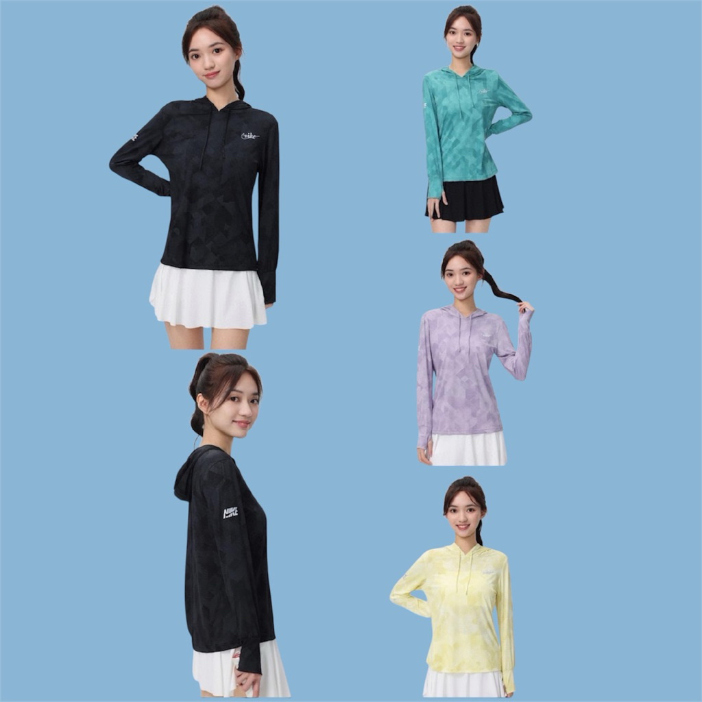 KAOS WANITA OLAHRAGA LENGAN PANJANG KUPLUK PREMIUM