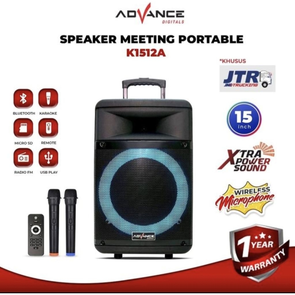SPEKER BLOETOOTH ADVANCE K 1512 A
