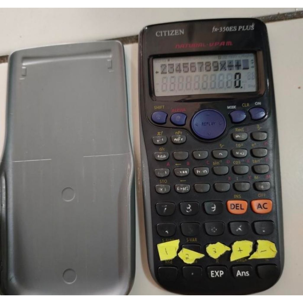 

kalkulator scientific citizen fx 350 explus