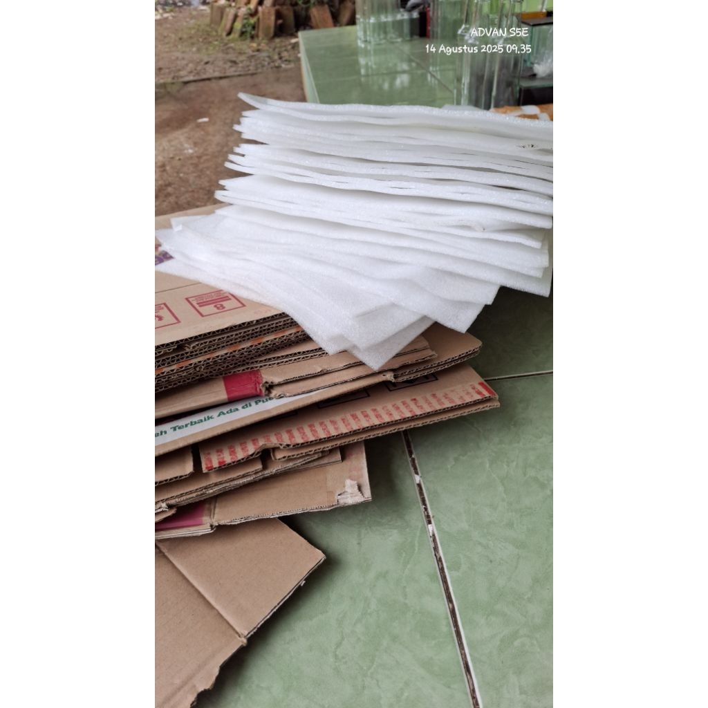 

kardus kusus tambahan paking lapisan paking dobel kusus tambahan paking safety