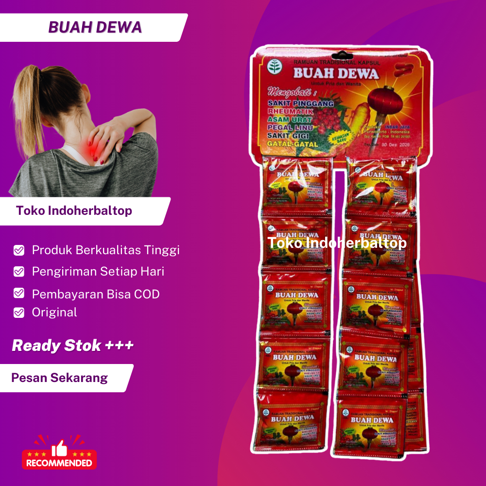 

Buah Dewa Kapsul 1 Renceng Original