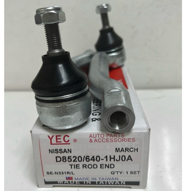 tirod terot tie rod nissan march datsun go kanan kiri 1set orisinil YEC Taiwan SE-N331R/L