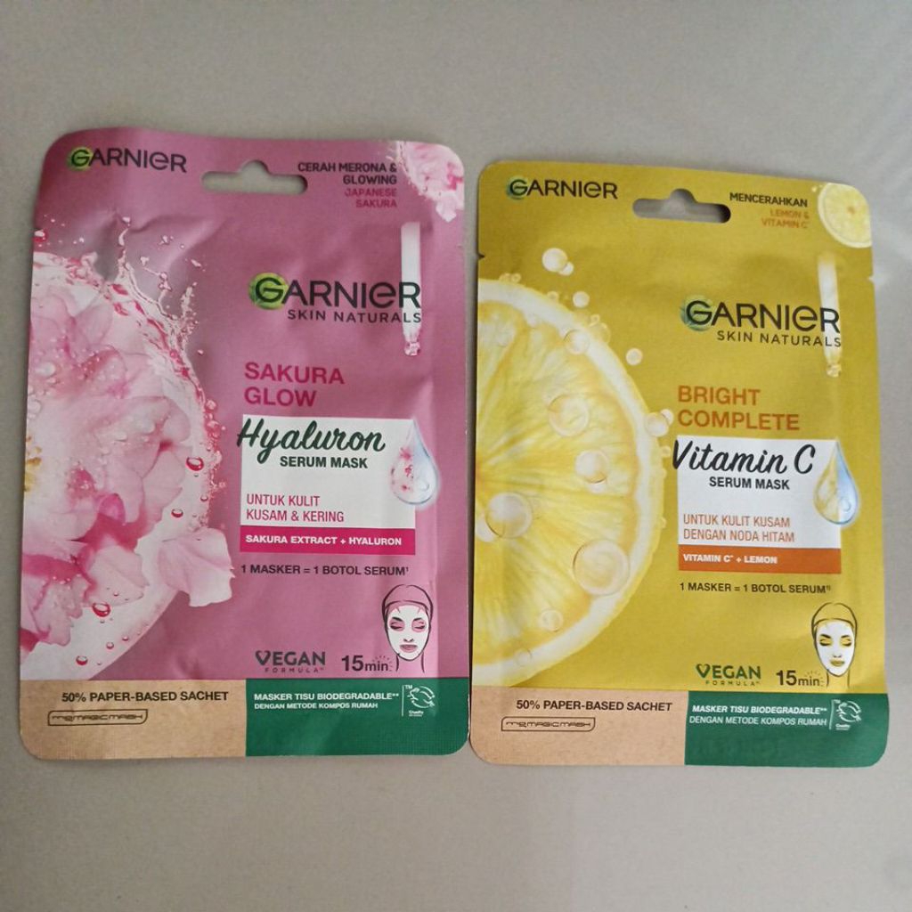 Masker Serum Garnier 28g