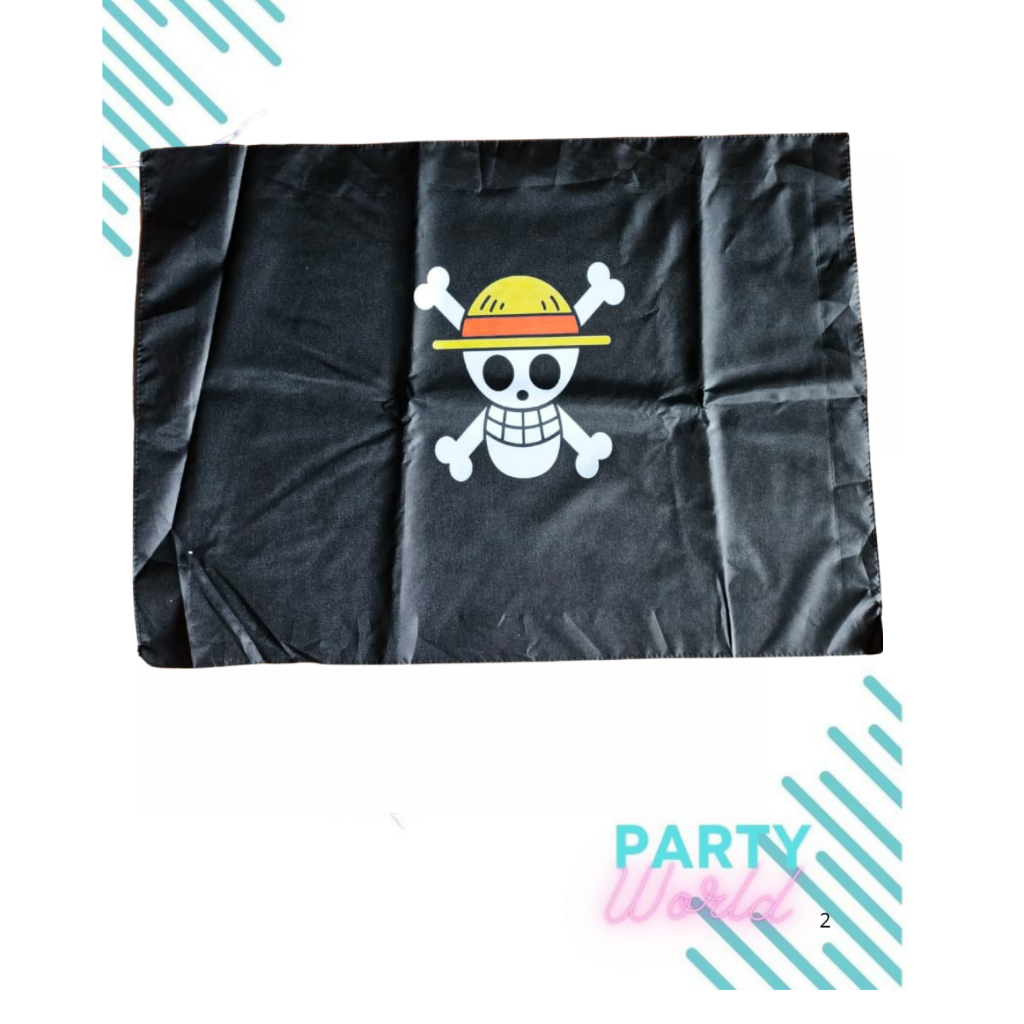Bendera Anime One Piece 78x48 bendera kemerdekaan one piece bendera merah putih