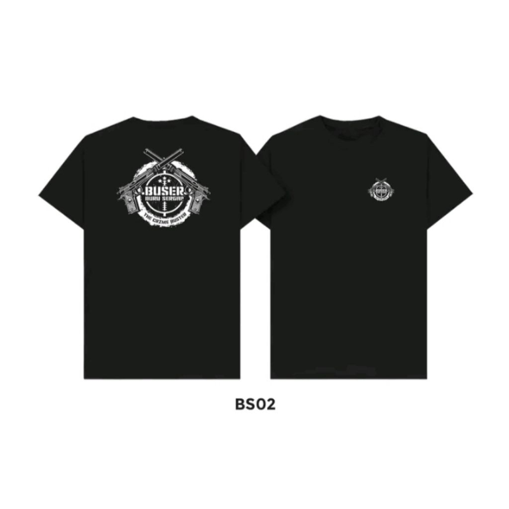 Kaos T shirt the crime Buster Buser