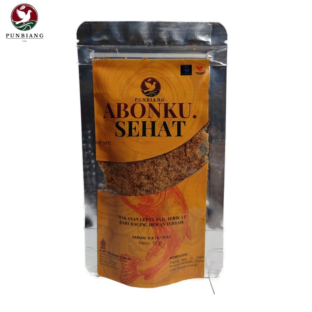 

PUNBIANG - ABON IKAN AIR TAWAR 50GR ABONKU SEHAT