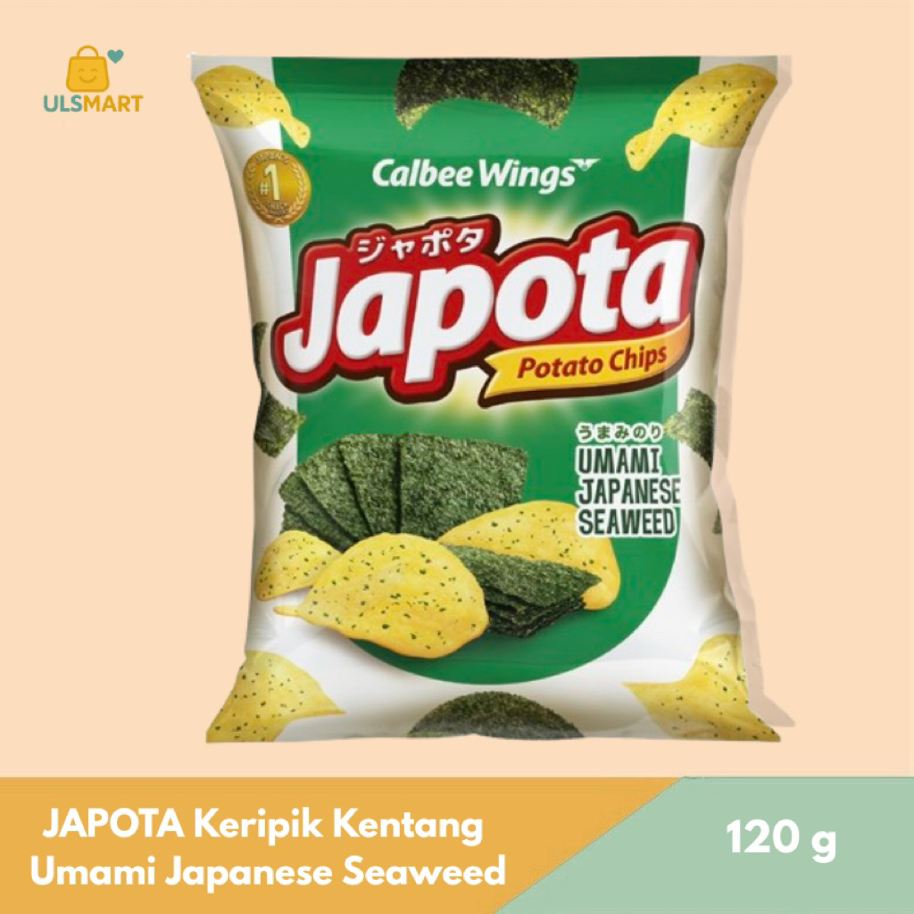 

JAPOTA Keripik Kentang Umami Japanese Seaweed 120 g