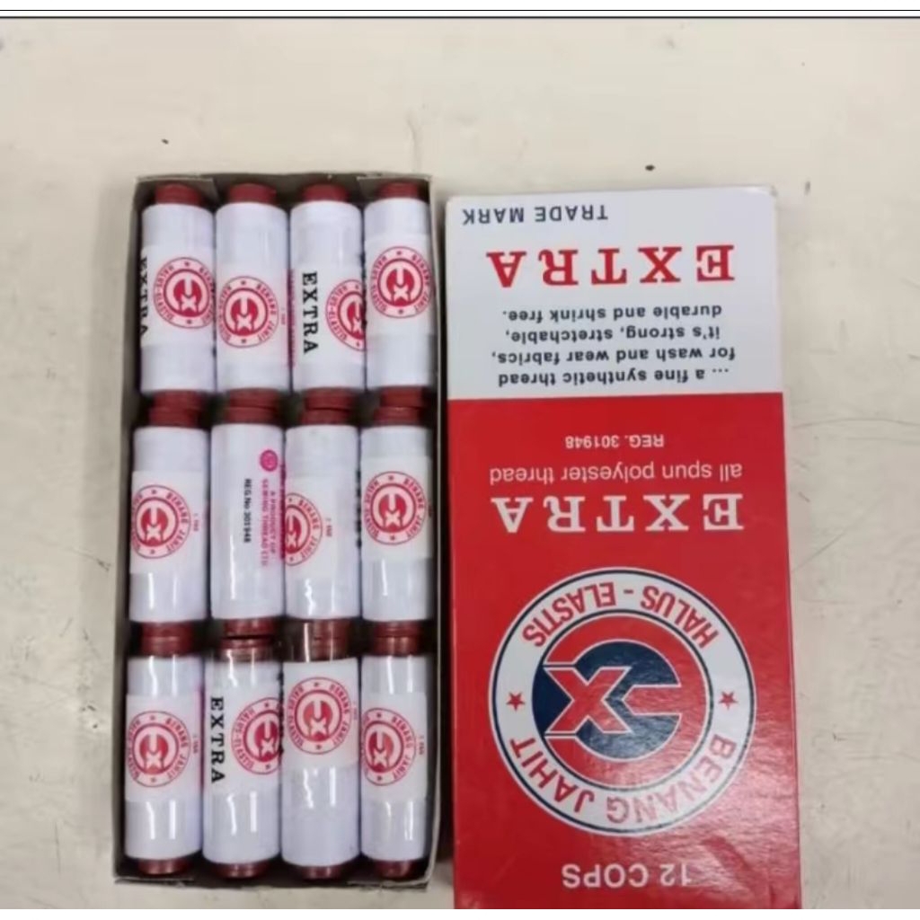 Benang jahit extra 1 satuan