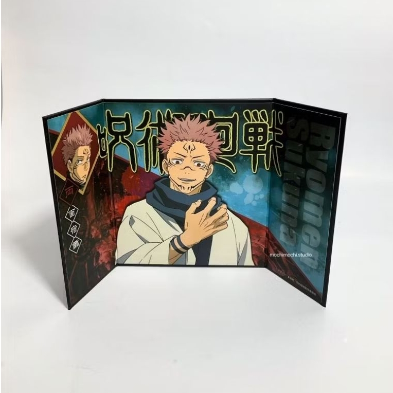 Jujutsu Kaisen Ryomen Sukuna Official Merchandise Pajangan Lipat Folding Screen