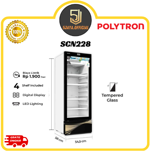 Showcase Polytron 4 Rak SCN 228 - 230L