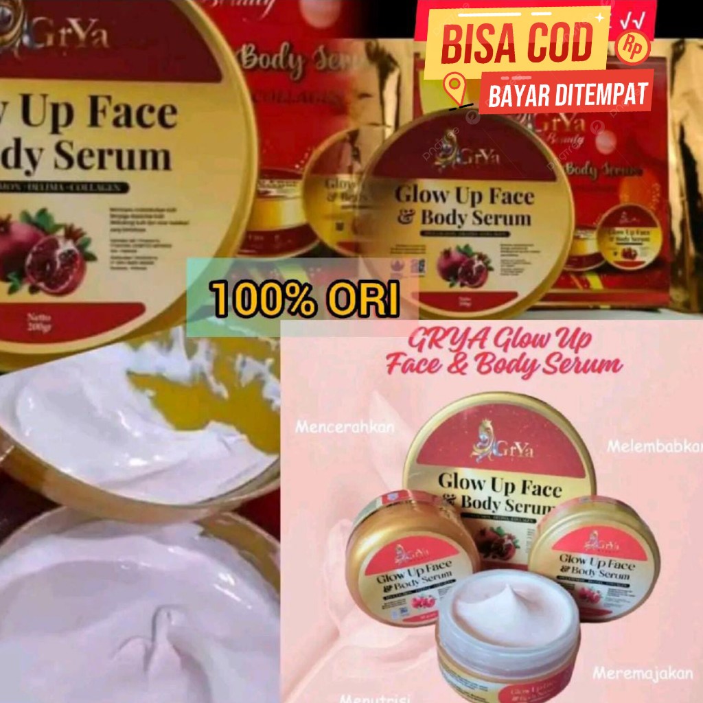 GRIYA BEAUTY GLOW UP FACE & BODY SERUM 12.5gr