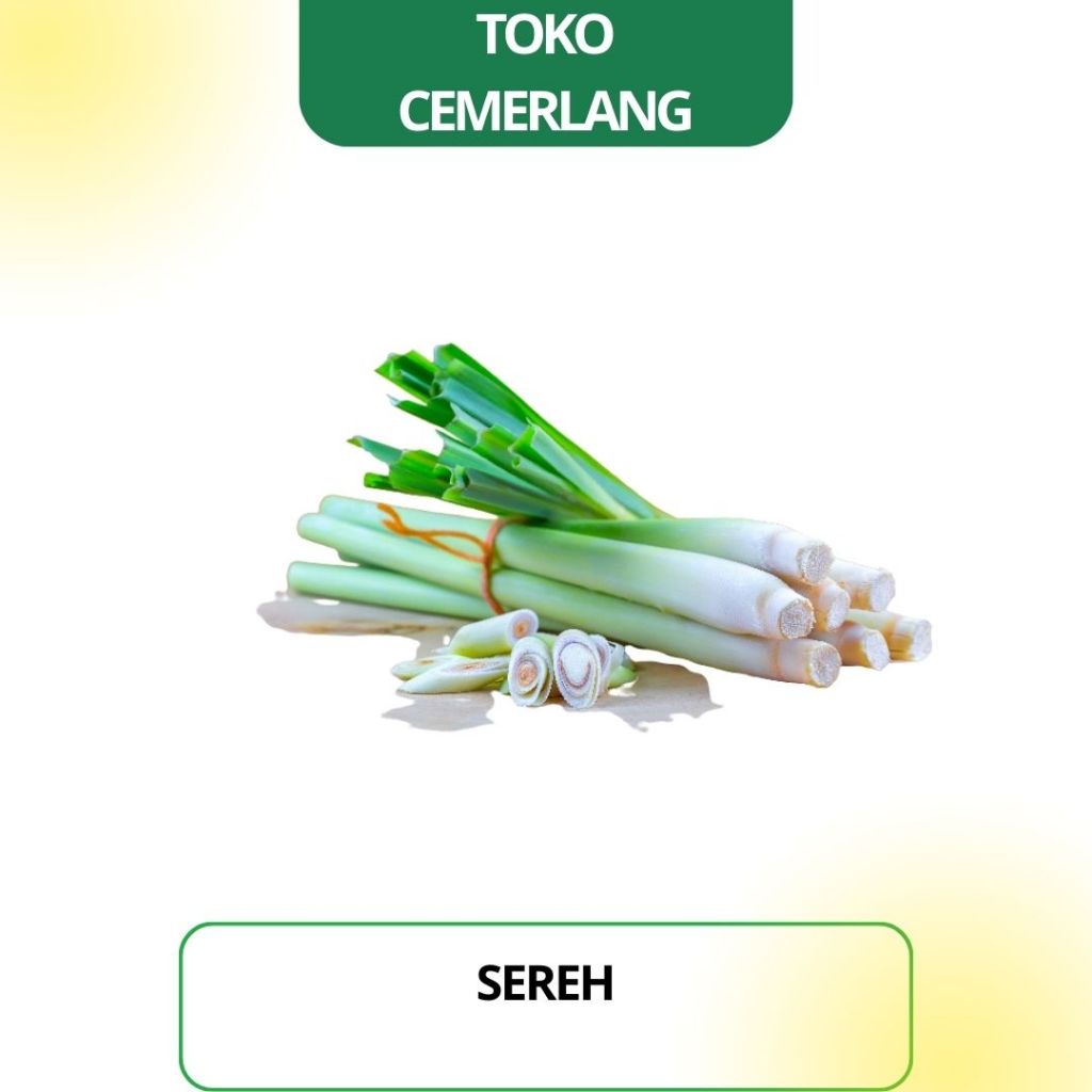 

Daun Sereh 100 gr / 250 gr / 500 gr / 1 kg