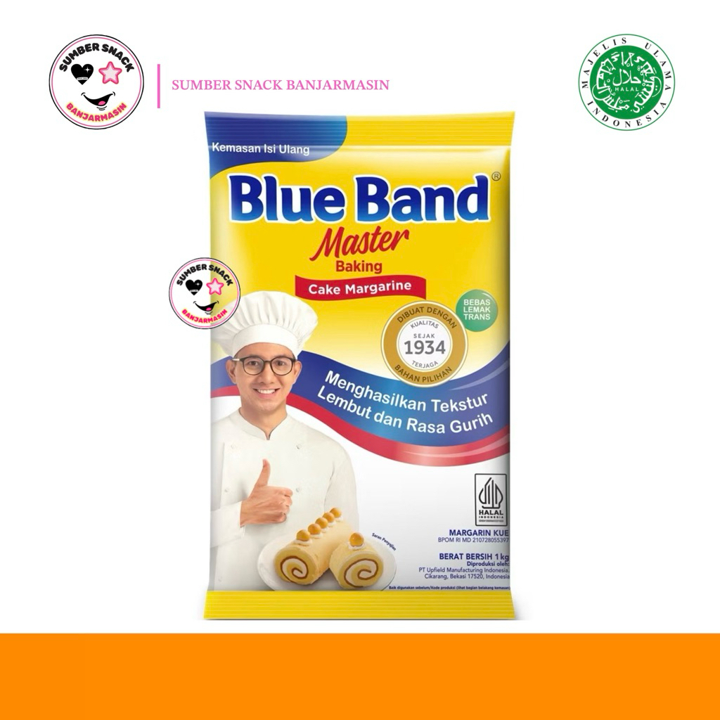 

Blue Band Master Baking Cake Margarine (1kg)