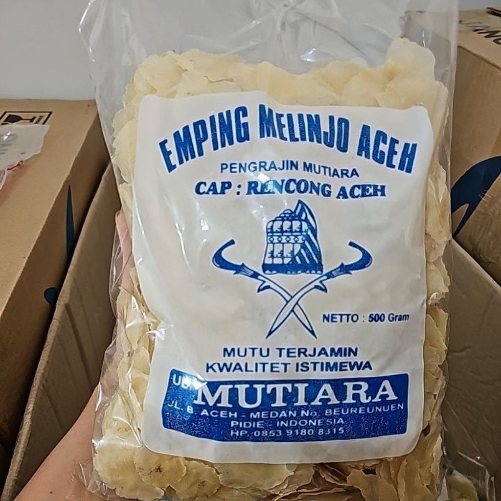 

Emping Melinjo Asli - Renyah tiada tanding (tanpa Pengawet)