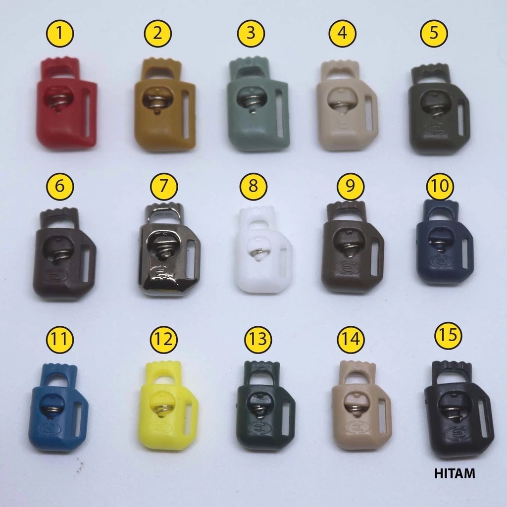 Lock Stoper Stopper Pengunci Tali Sepatu