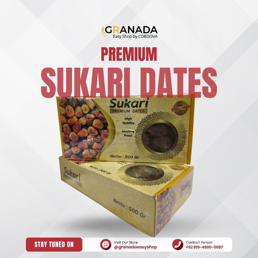 

Kurma Sukari Premium 500 gram