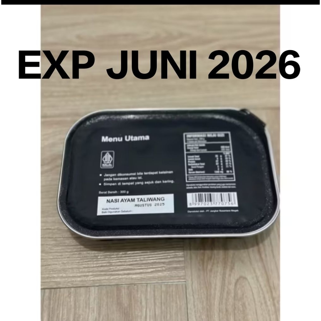 

RANSUM TNI NASI NARAGA PER 1 PICS EXP JUNI 2026