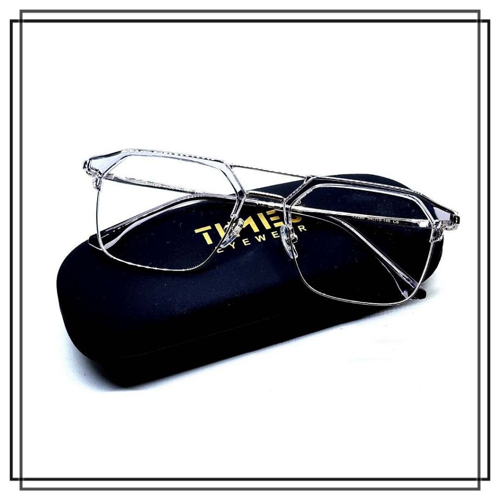 FRAME KACAMATA TIMES 2288 Model Clubmaster Aviator Keren Kualitas Bagus ORIGINAL BRANDED Harga MURAH