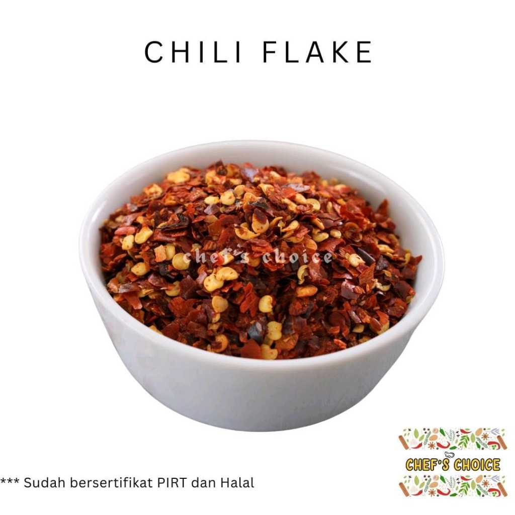 

Chili Flake 500 gr / Cabe Kering Cacah 500 gr