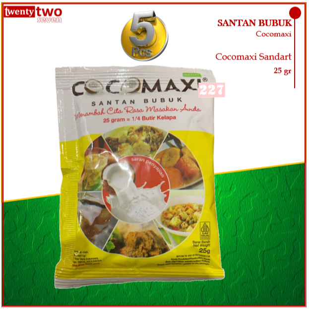 

Cocomaxi Santan Bubuk Standart 25 gr (5 pcs)
