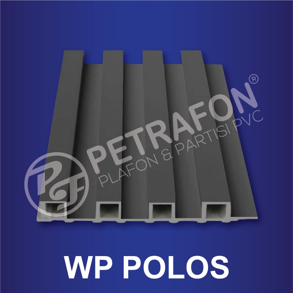WALL PANEL PVC Polos PETRAFON / WP SERIES / Kisi Kisi Dinding