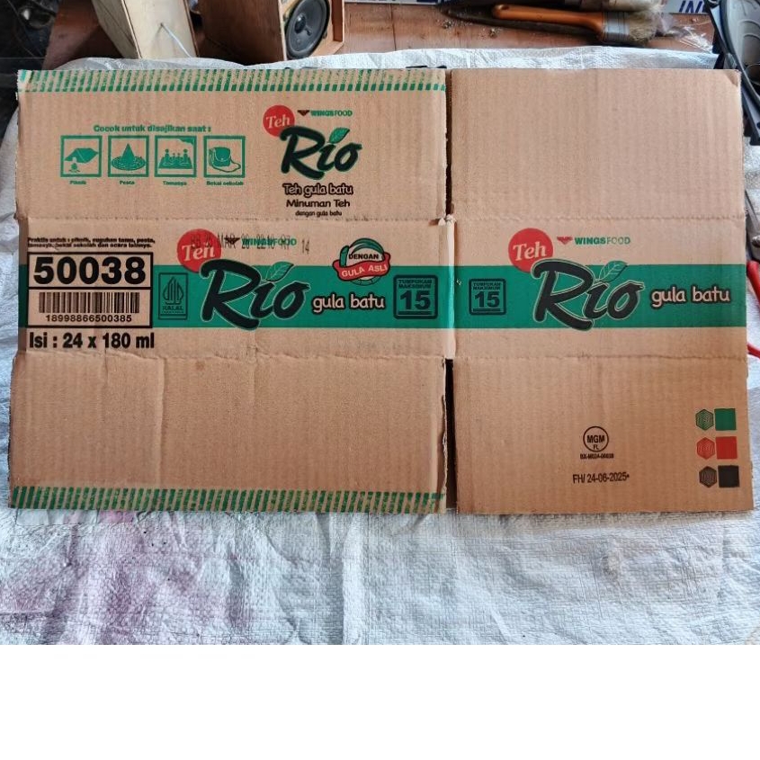 

kardus ale ale cukup bagus teh rio