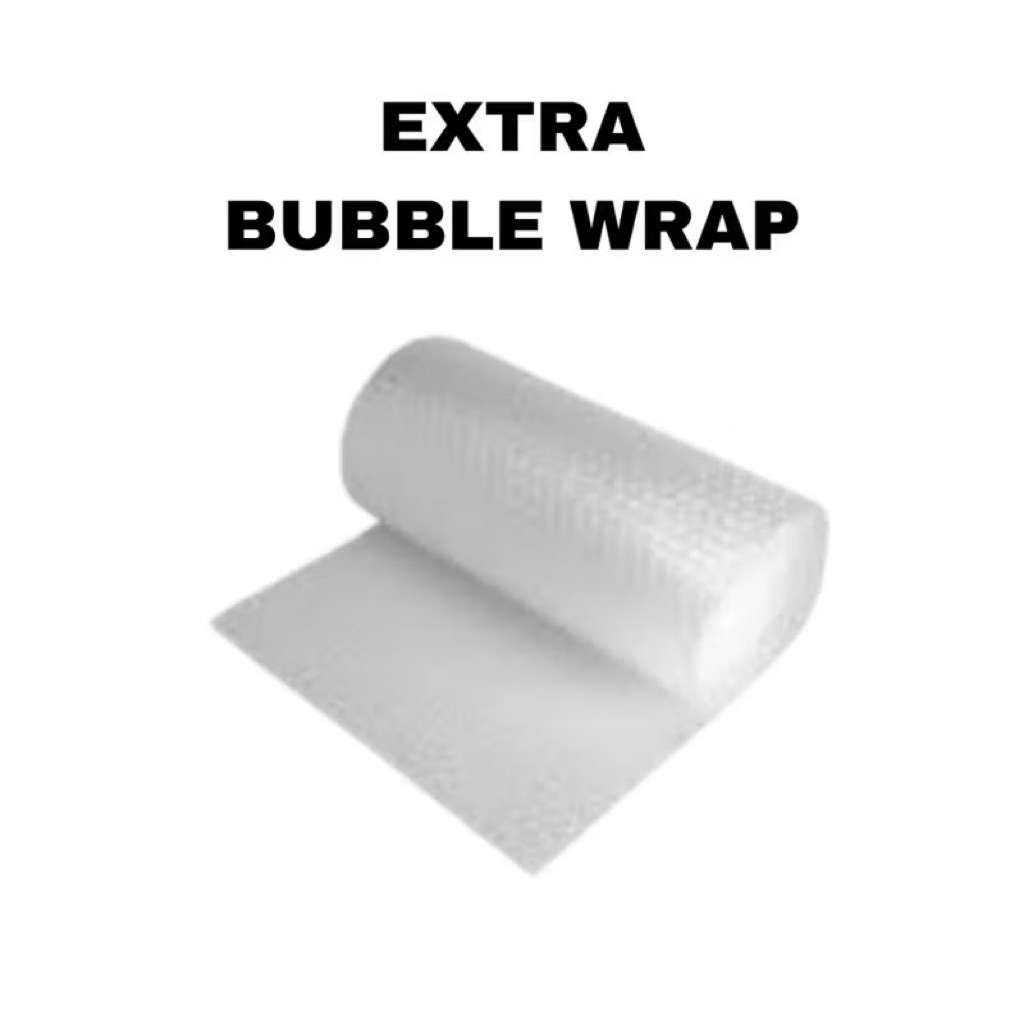 

Bubble wrap tambahan packing