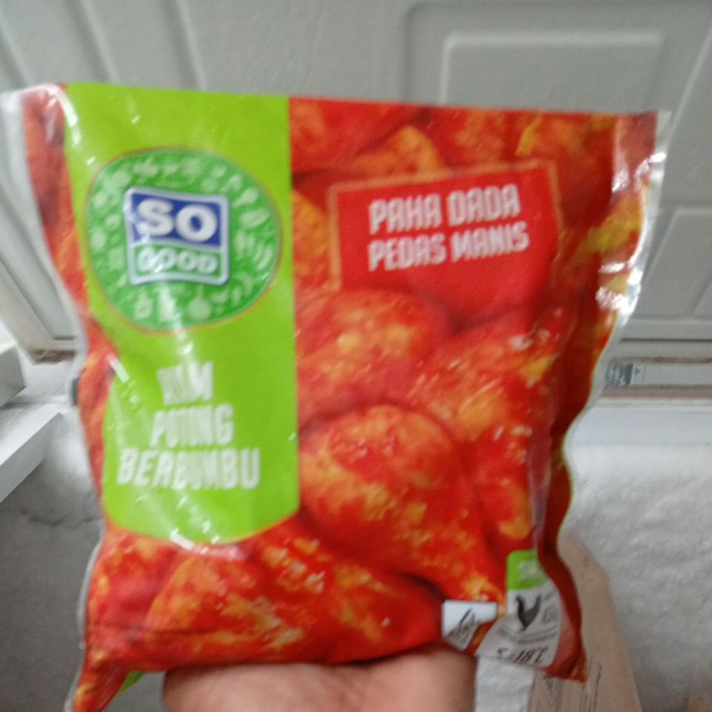 

so good paha dada pedas manis UK 450 gr