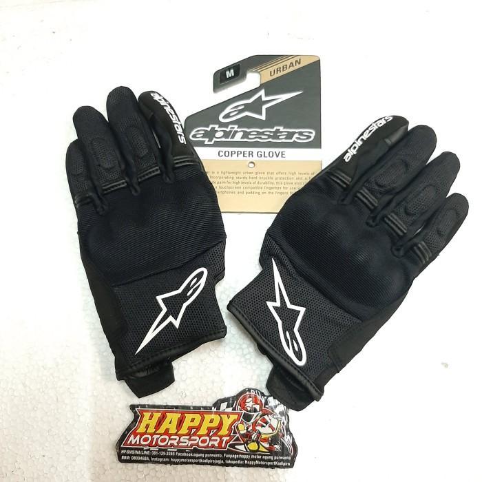 Sarung Tangan Alpinestar COPPER Gloves Black White Original