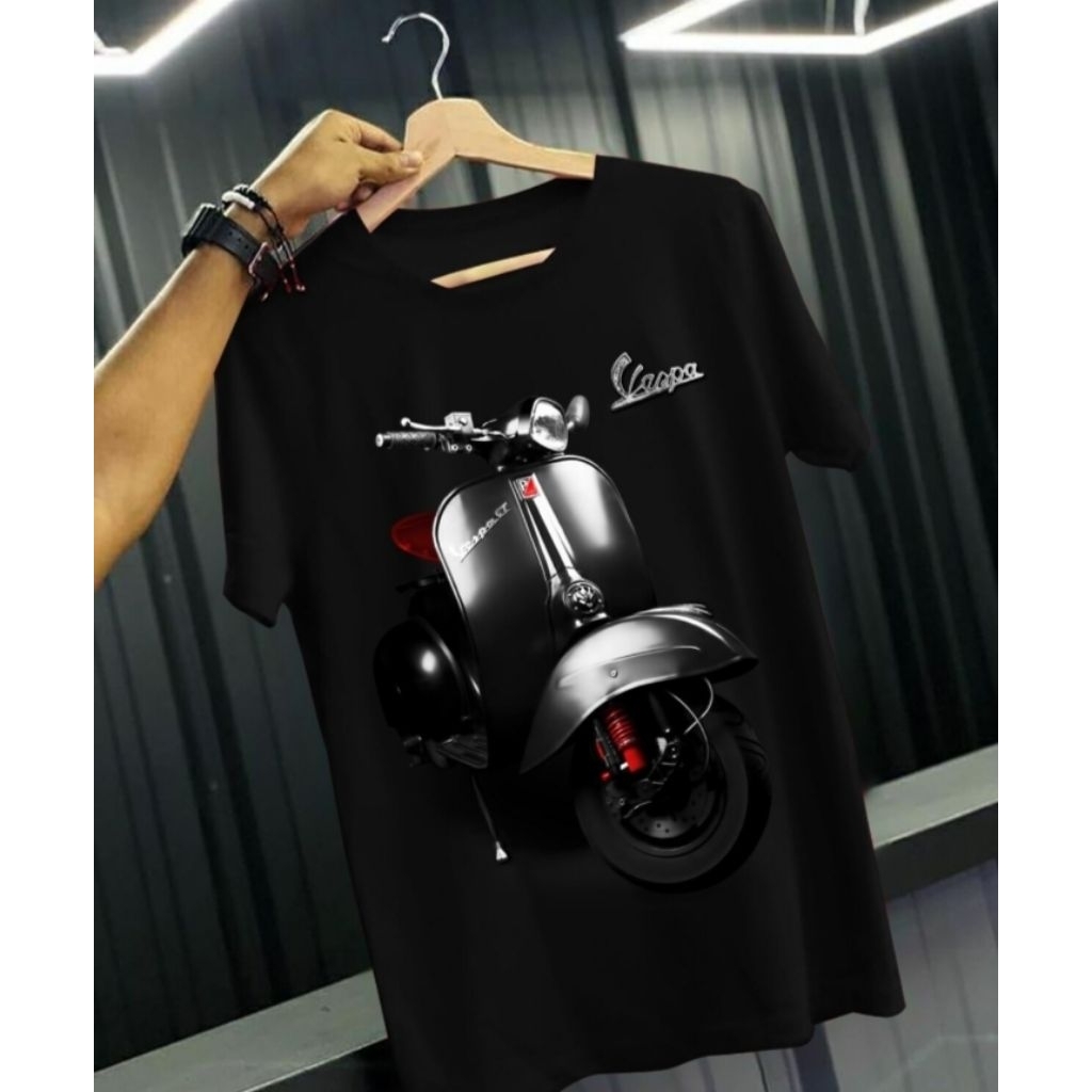 KAOS DISTRO COWOK LENGAN PENDEK UKURAN JUMBO GAMBAR SILVER DTF DIGITAL PRINT