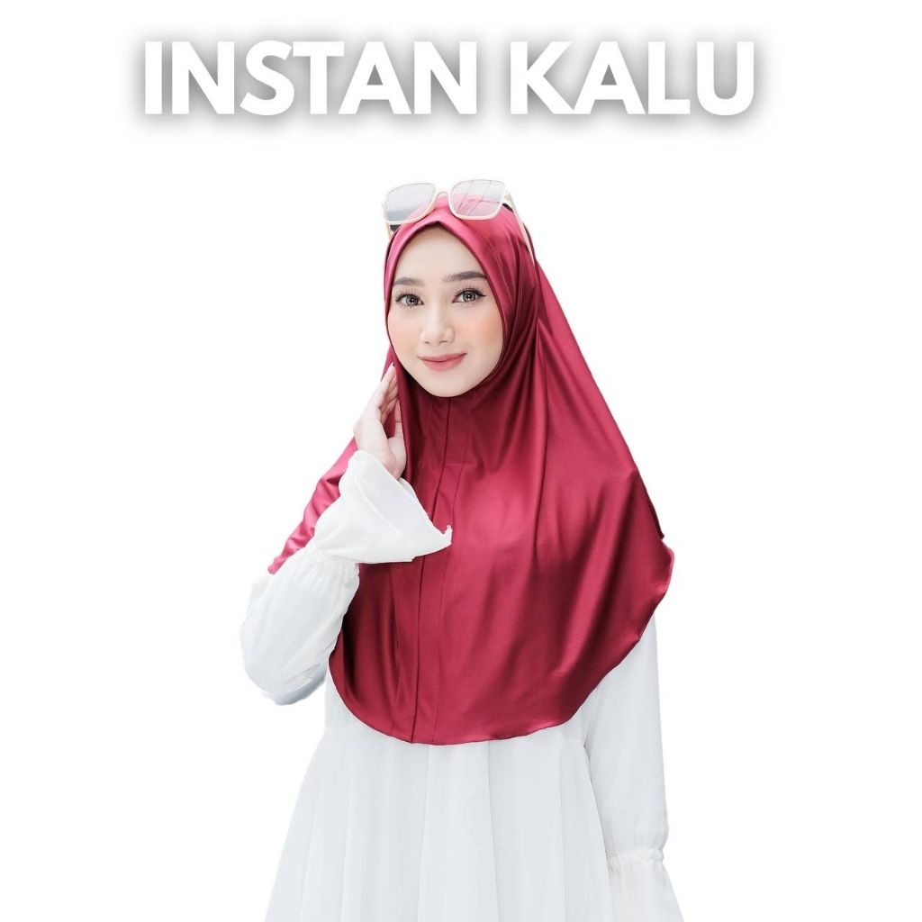 hijab instan kalu/hijab tanpa pet/hijab Jersey