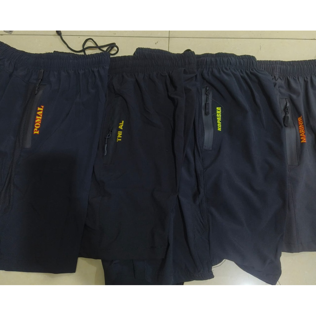 Celana pendek running/Celana pendek TNI AL Olahraga/Celana pendek joging
