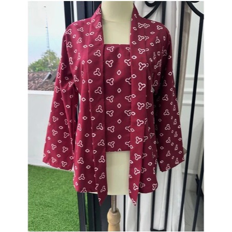 Kebaya Kutubaru Jumputan Model Terbaru / Baju Kebaya Kutu Baru / Kebaya Kutubaru Katun Kebaya Wisuda