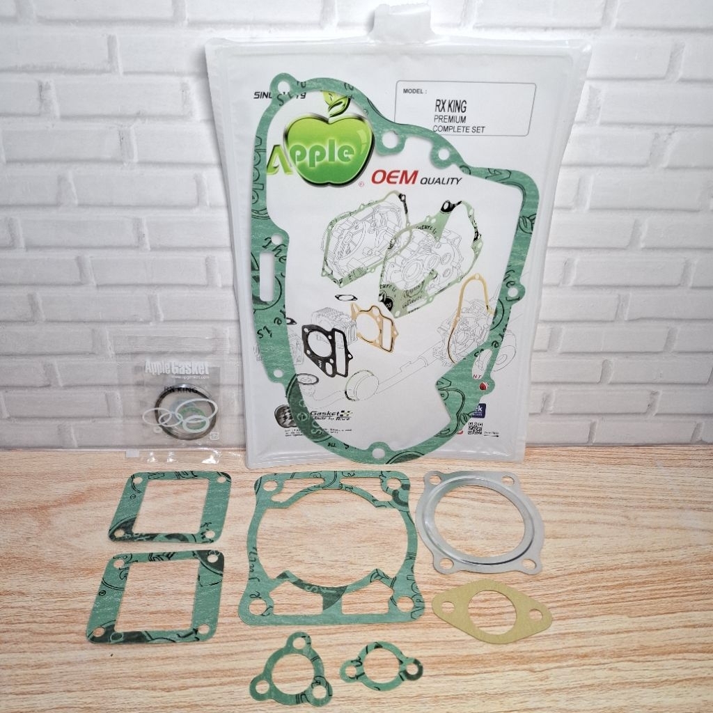 (APPLE GASKET) PAKING FULLSET RX KING (ALUMUNIUM)