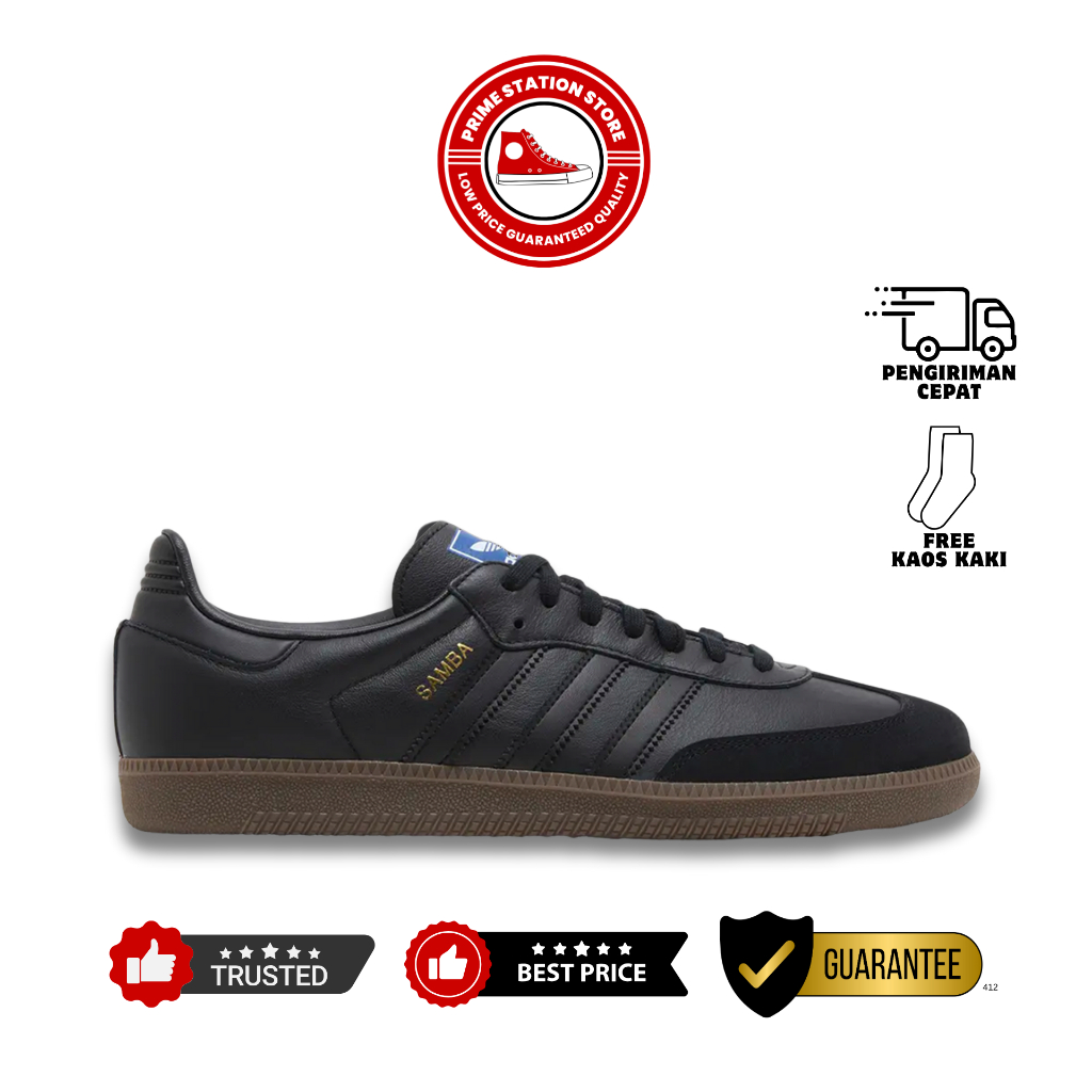 Prime Station - Sneakers Samba Og Triple Black