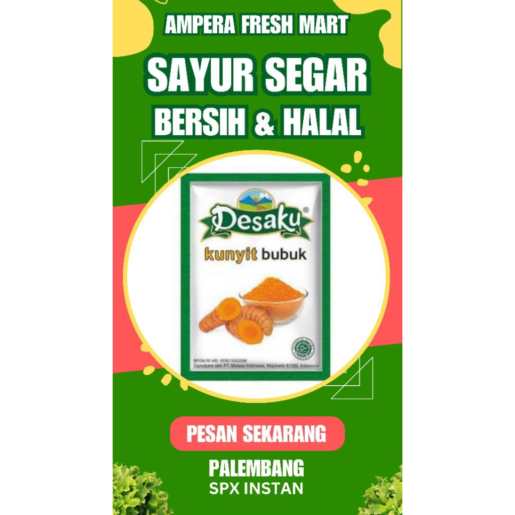 

KUNYIT BUBUK DESAKU - INSTAN PALEMBANG