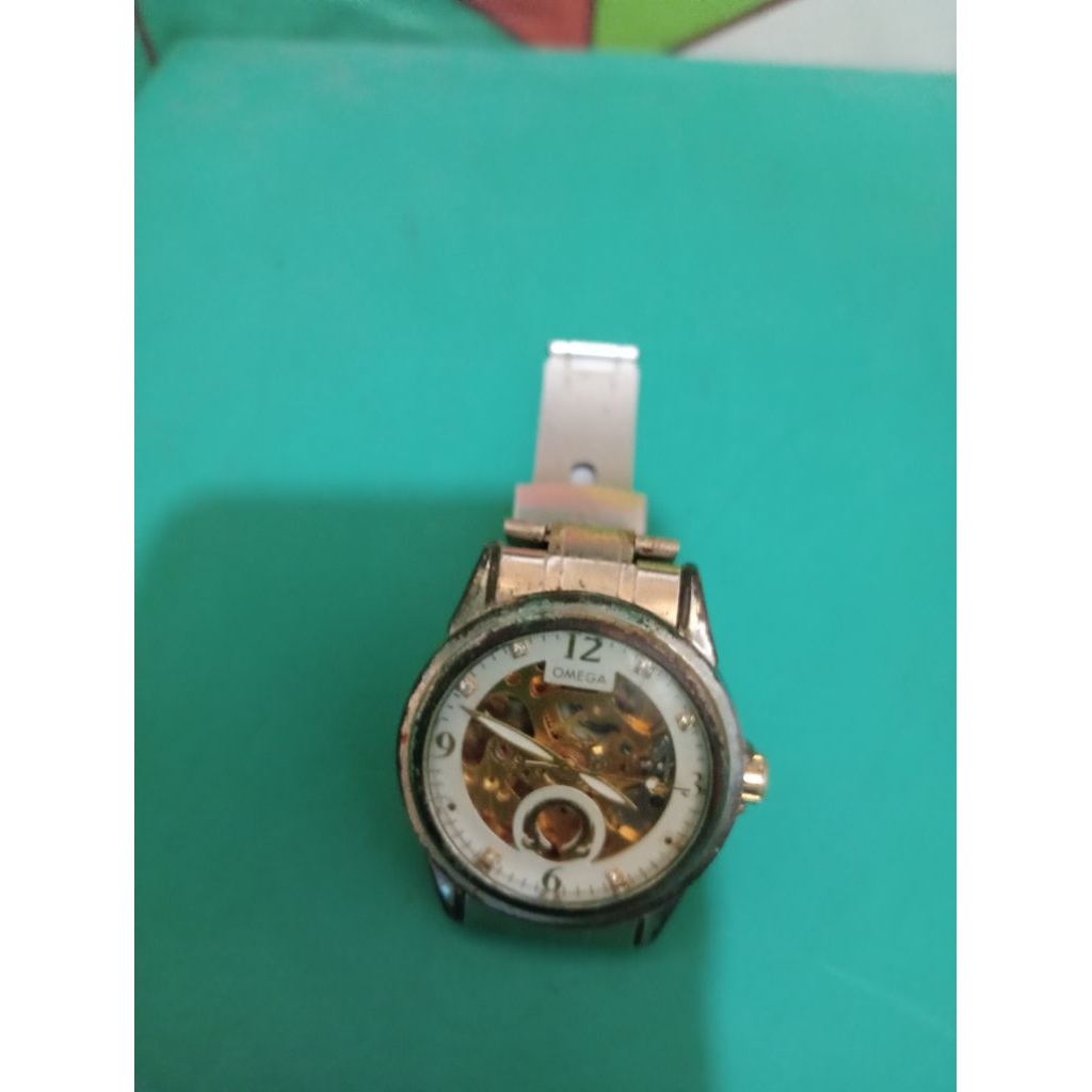 jam tangan omega otomatis normal bekas pakai