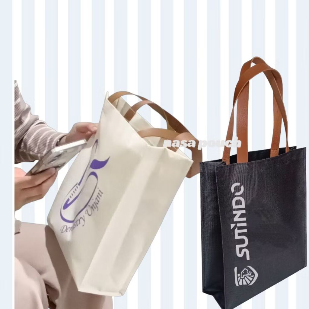 Souvenir Tote Bag Custom Tas Sablon