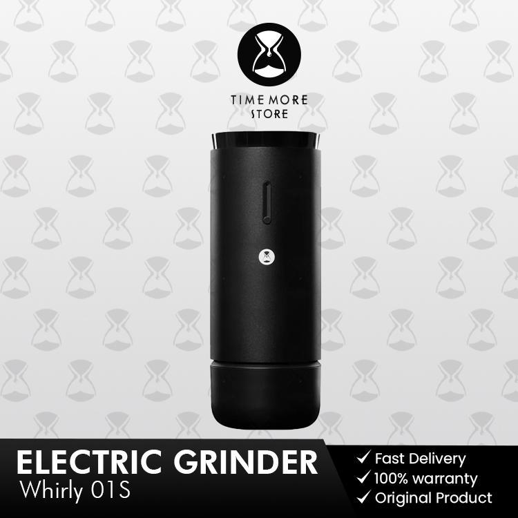 Timemore electric portable grinder whirly 01s conical burr / alat giling biji kopi elektrik whirly 0